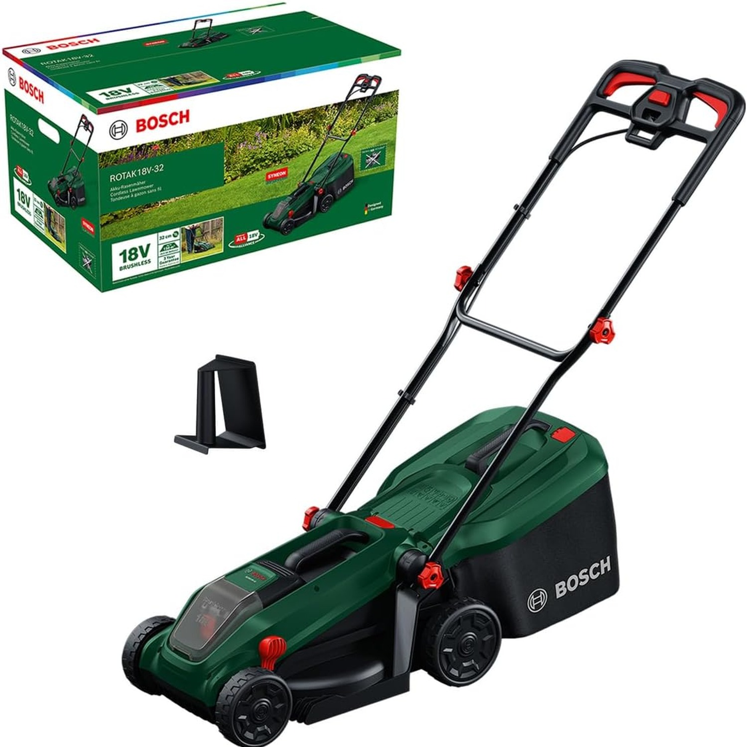 CityMower 18V-32-300 Cordless Lawn Mower Kit with 4.0Ah Battery and Fast Charger: image 10