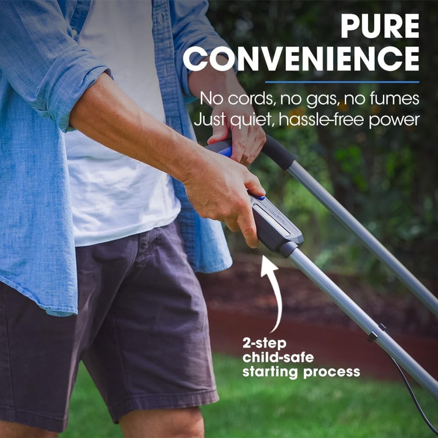 PowerBlade 350CX Compact Cordless Lawn Mower (20V, 330mm): image 5