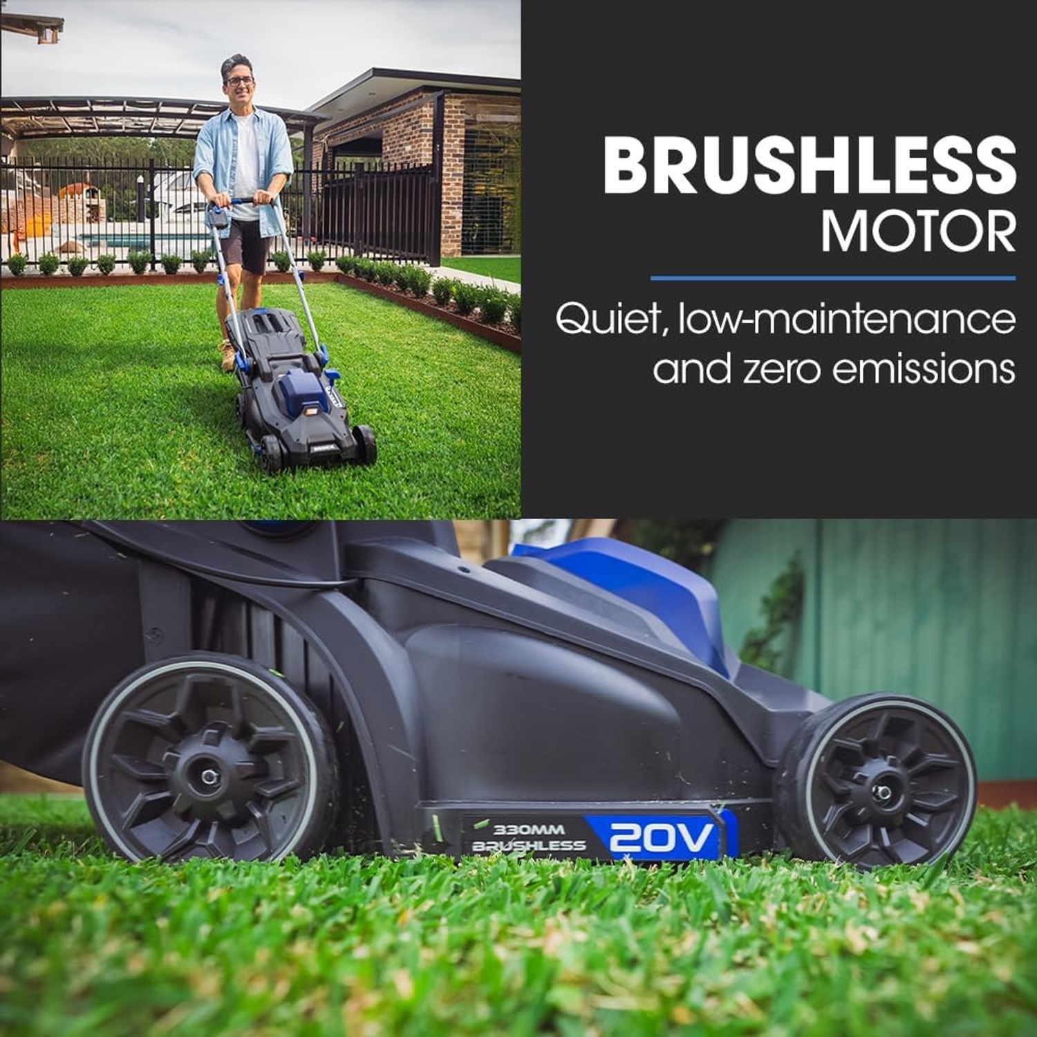 PowerBlade 350CX Compact Cordless Lawn Mower (20V, 330mm): image 6
