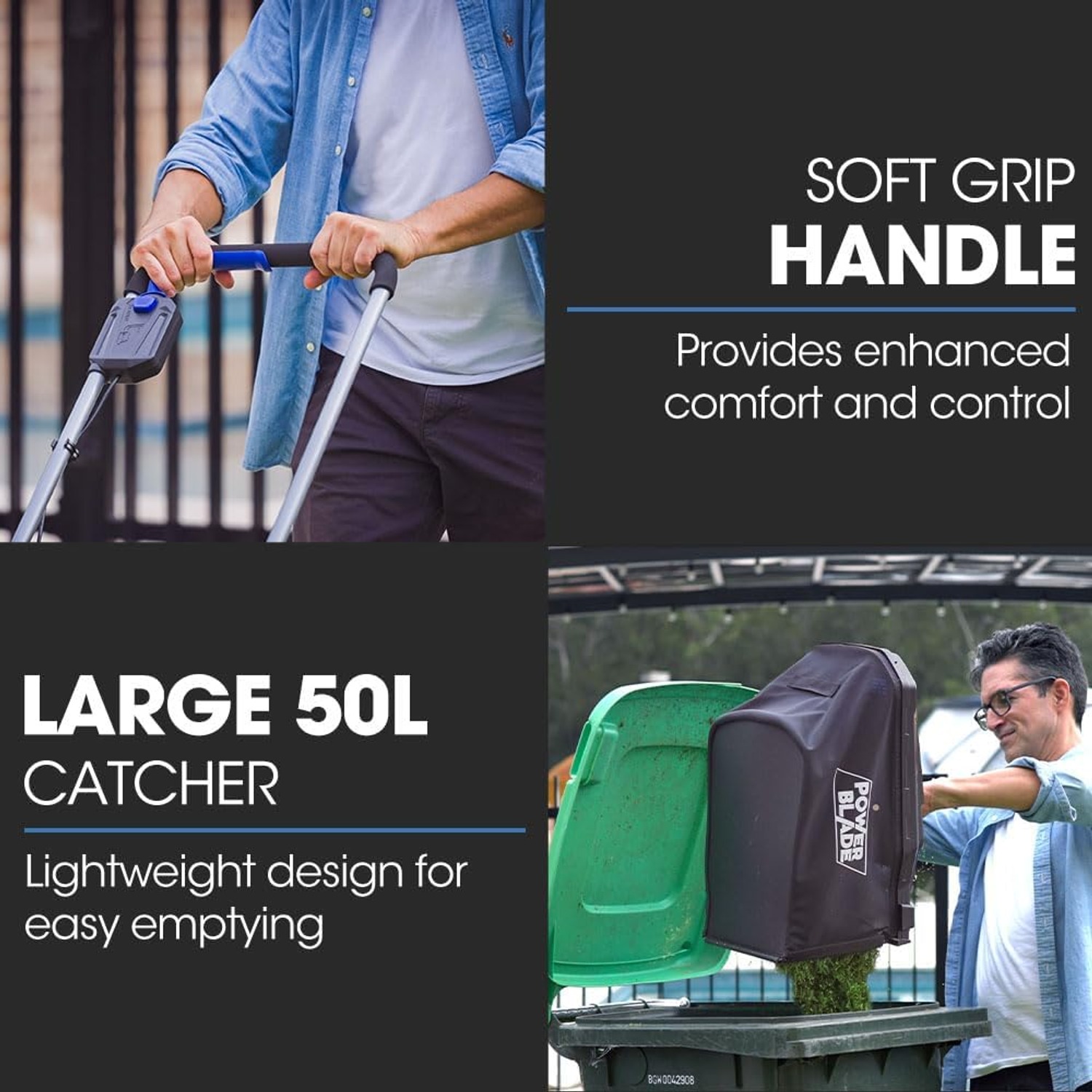 PowerBlade 350CX Compact Cordless Lawn Mower (20V, 330mm): image 9