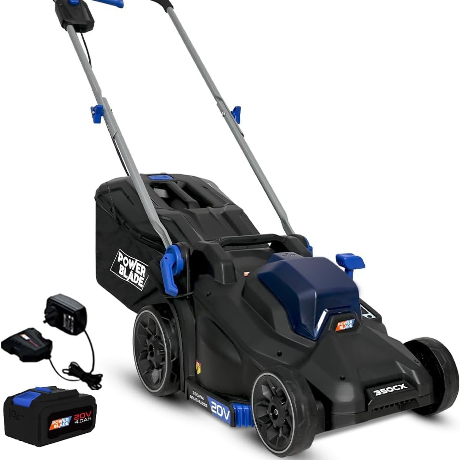 PowerBlade 350CX Compact Cordless Lawn Mower (20V, 330mm)