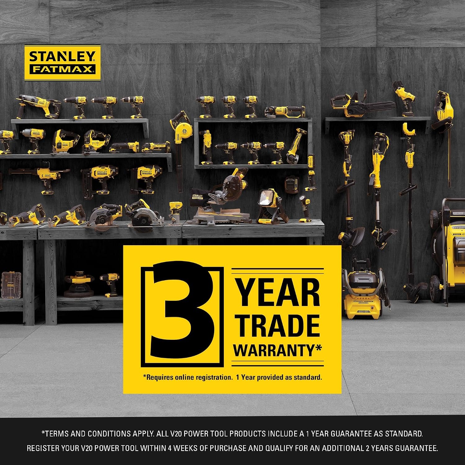 Stanley 18V Cordless Line Trimmer Kit: image 2