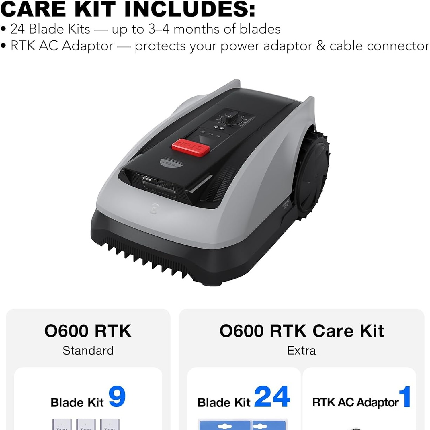ECOVACS GOAT O600 RTK Wire-Free Robot Lawn Mower: image 2